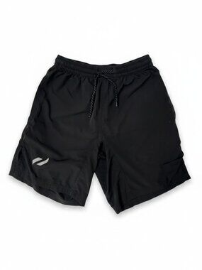 Pure Hockey Men's Sleek Black Athletic Shorts